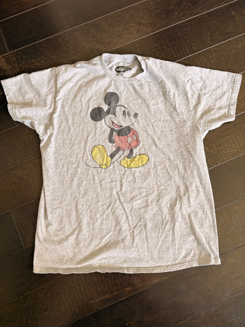 Grey Mickey Mouse Shirt